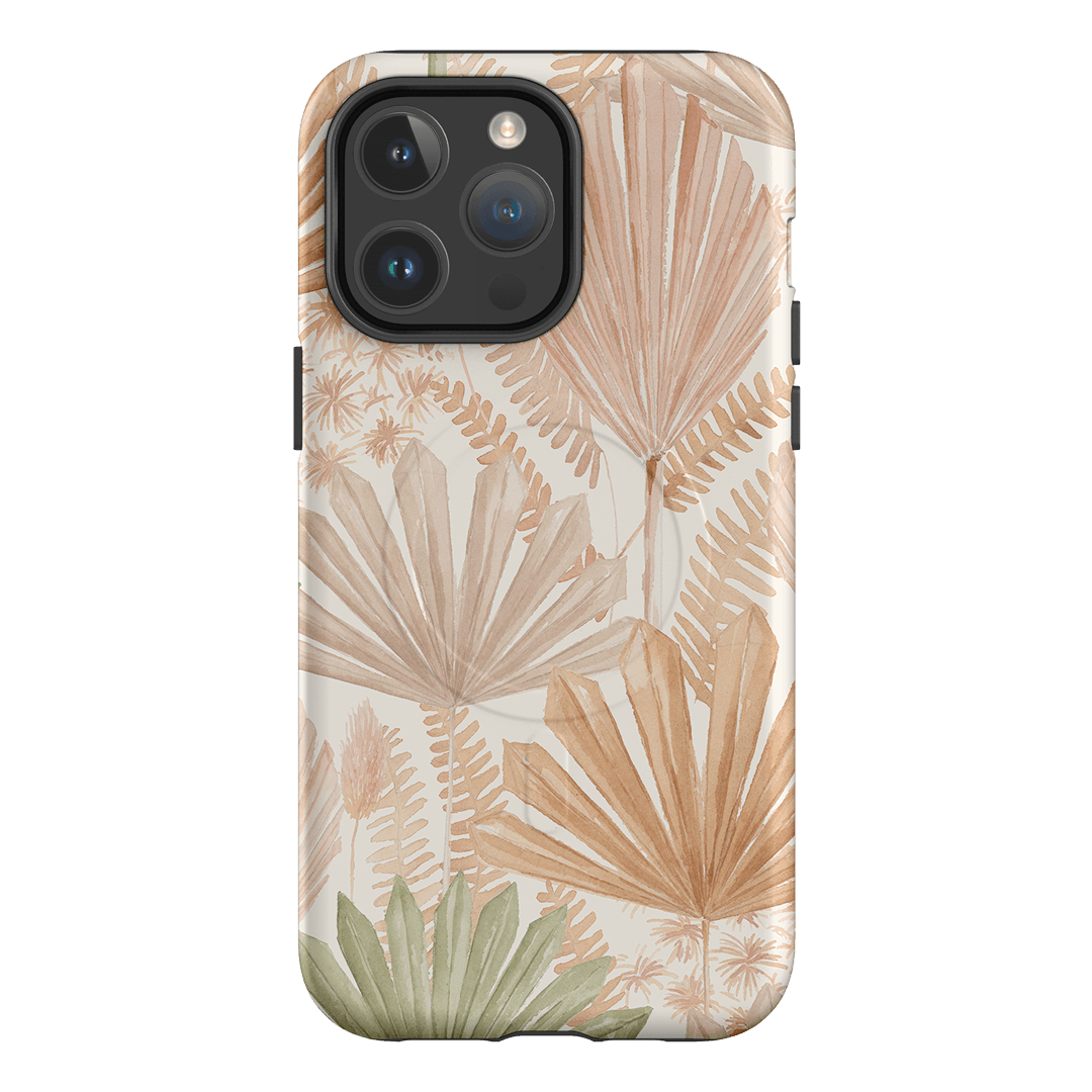 Golden Palm Printed Phone Cases iPhone 14 Pro Max / Armoured MagSafe by Cass Deller - The Dairy