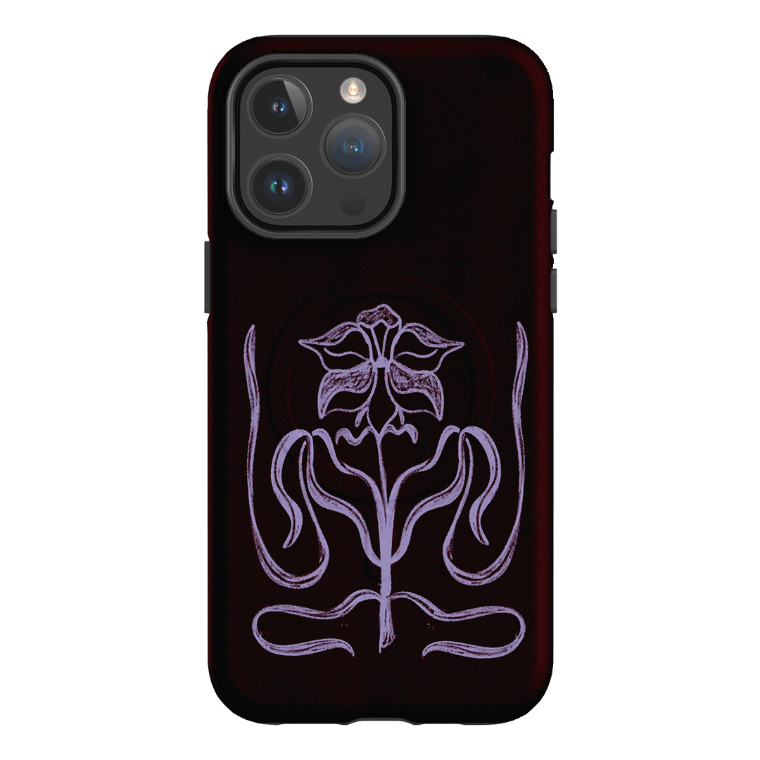 Growth Burgundy Printed Phone Cases by The Dairy - The Dairy