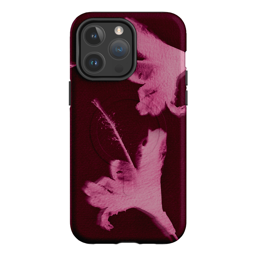 Hibiscus Glow Printed Phone Cases iPhone 14 Pro Max / Armoured MagSafe by Sally Hungerford - The Dairy