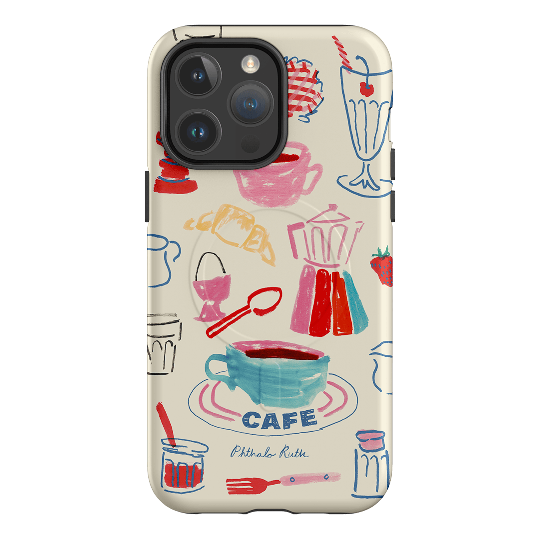 Home Cafe Printed Phone Cases iPhone 14 Pro Max / Armoured MagSafe by Phthalo Ruth - The Dairy