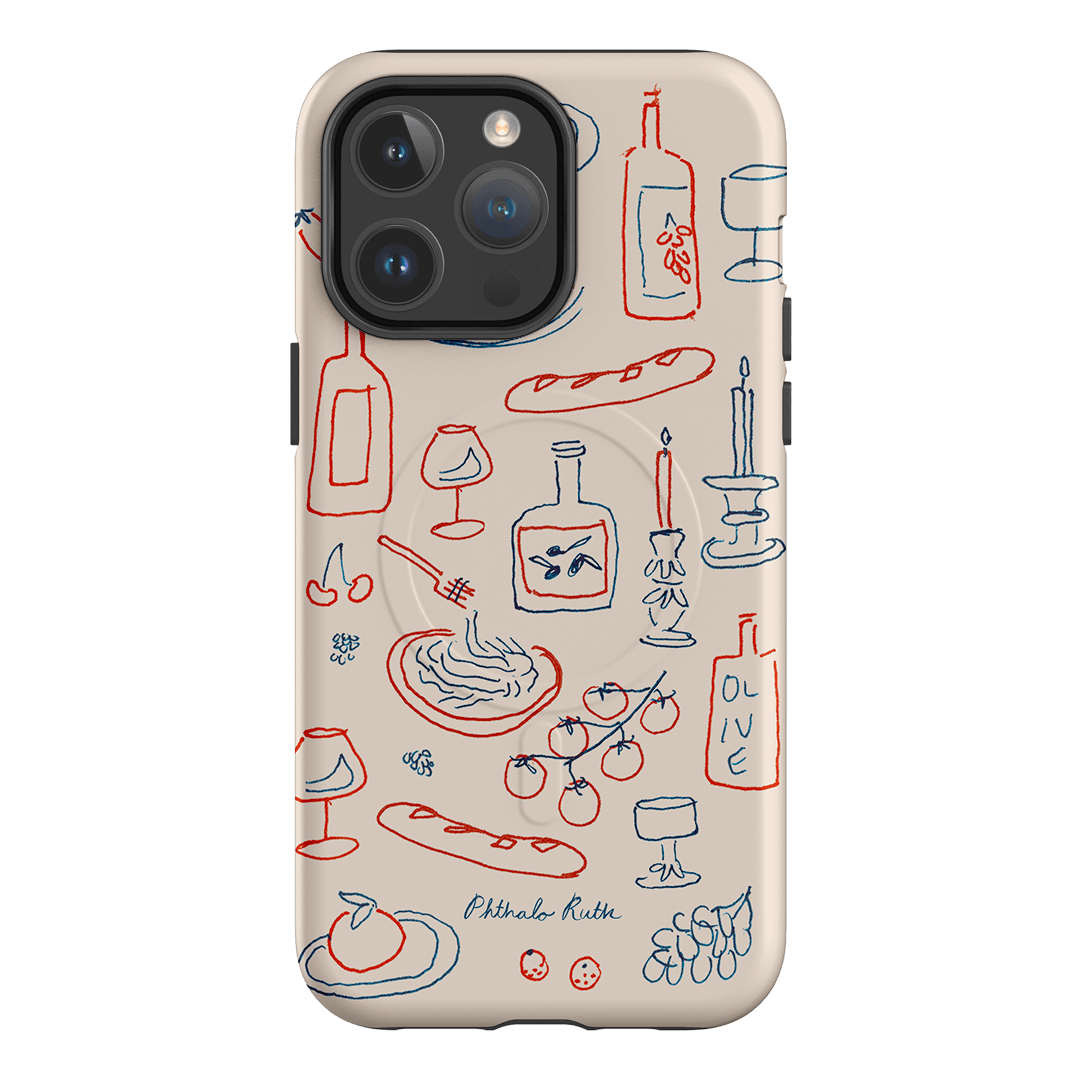 Italian Fare Printed Phone Cases iPhone 14 Pro Max / Armoured MagSafe by Phthalo Ruth - The Dairy
