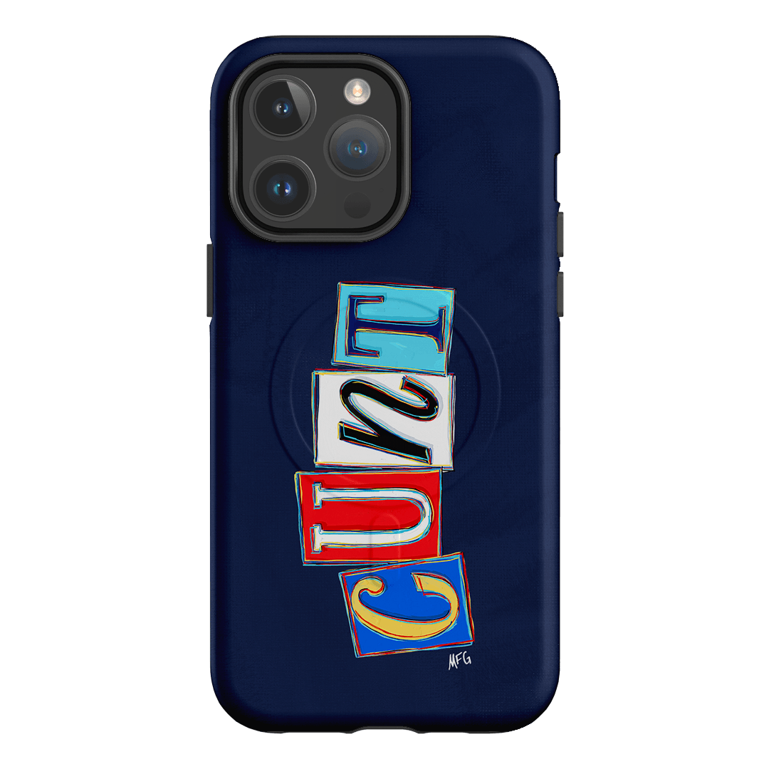 Lil Cnts Blue Printed Phone Cases iPhone 14 Pro Max / Armoured MagSafe by Margarbs Art - The Dairy