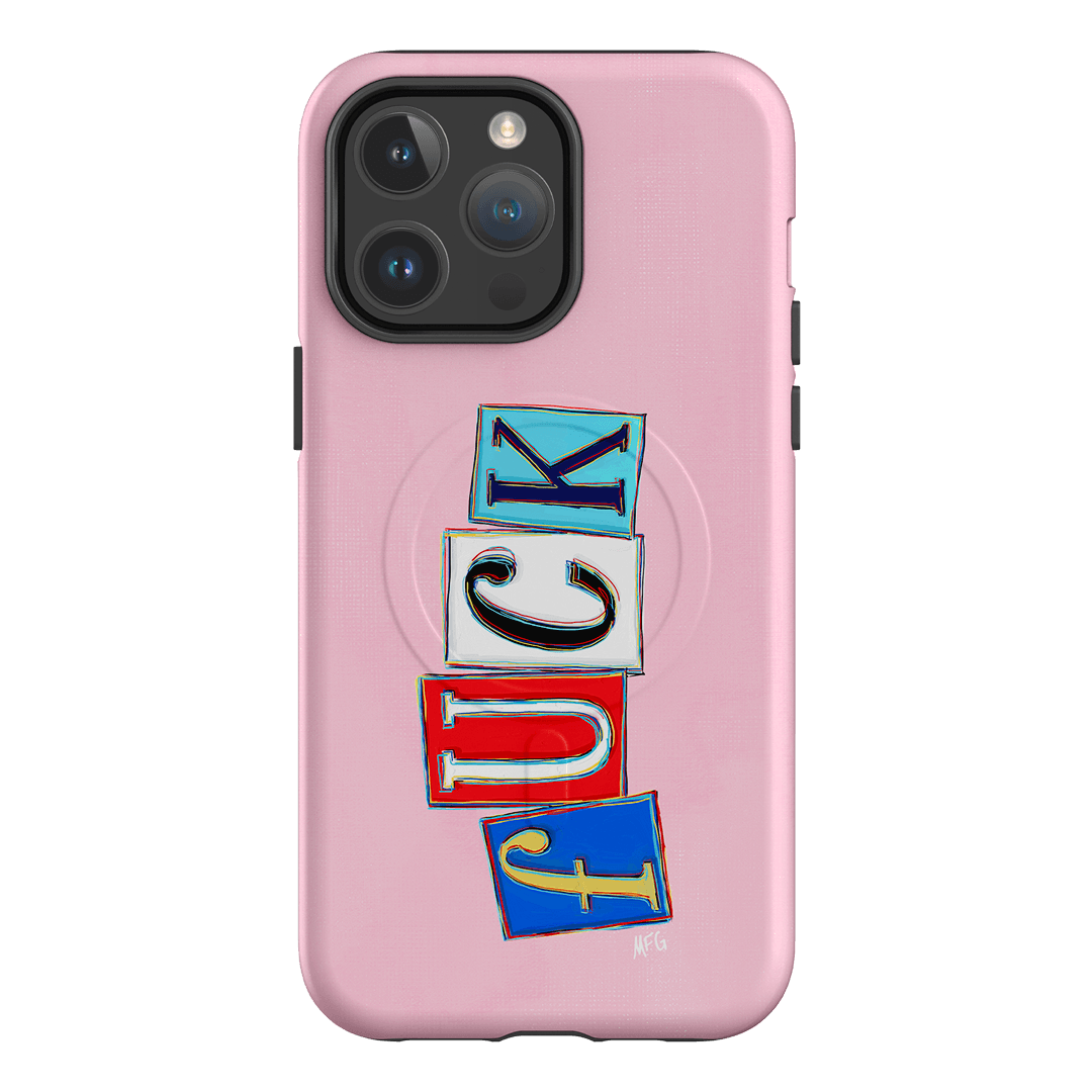 Lil Fcks Pink Printed Phone Cases iPhone 14 Pro Max / Armoured MagSafe by Margarbs Art - The Dairy