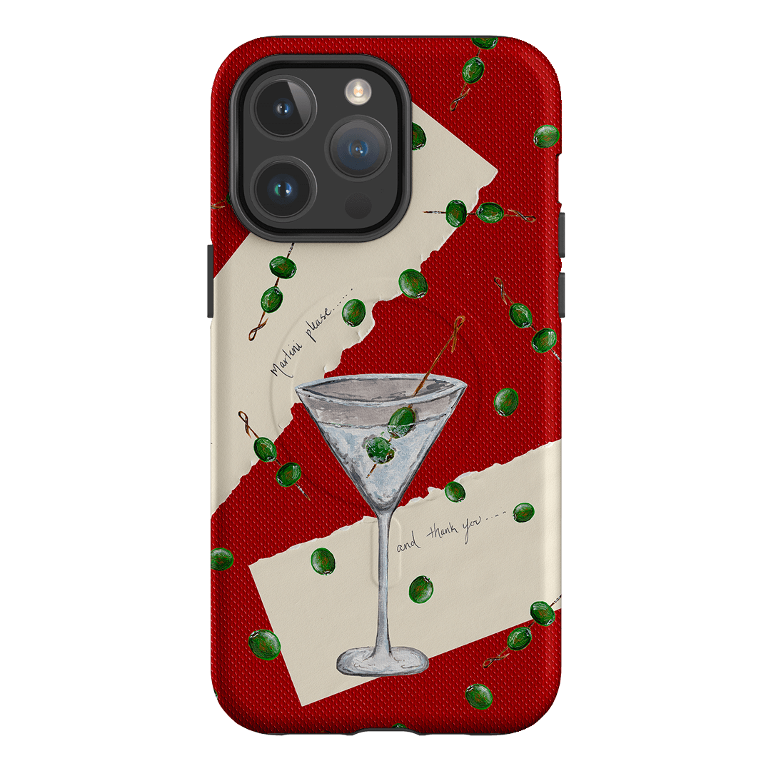 Martini Please Printed Phone Cases iPhone 14 Pro Max / Armoured MagSafe by BG. Studio - The Dairy