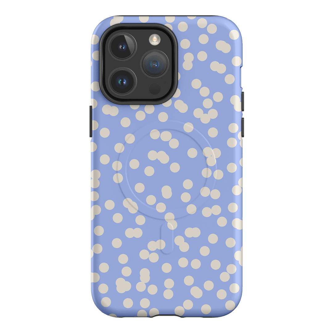 Mini Confetti Periwinkle Salt Printed Phone Cases iPhone 14 Pro Max / Armoured MagSafe by Veronica Tucker - The Dairy
