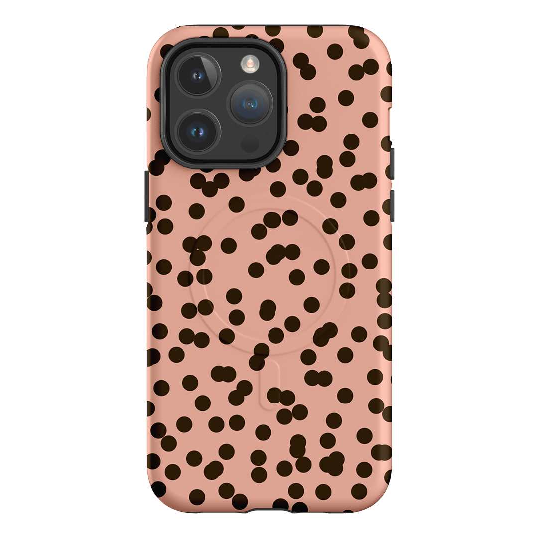 Mini Confetti Pink Chocolate Printed Phone Cases iPhone 14 Pro Max / Armoured MagSafe by Veronica Tucker - The Dairy