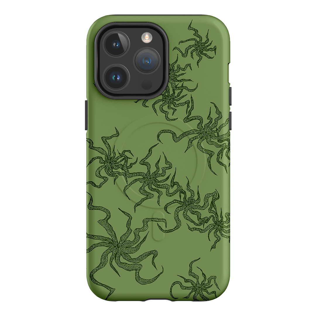 Night Moss Printed Phone Cases iPhone 14 Pro Max / Armoured MagSafe by Stormi Bree - The Dairy