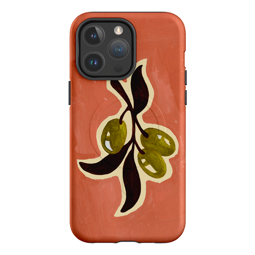 Olives Printed Phone Cases iPhone 14 Pro Max / Armoured MagSafe by Studio Bon - The Dairy