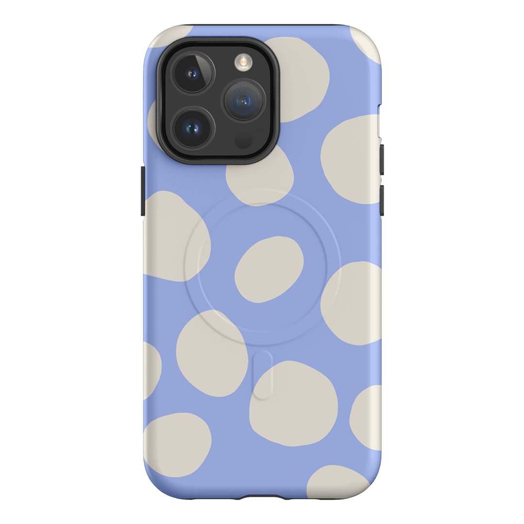 Pebbles Periwinkle Salt Printed Phone Cases iPhone 14 Pro Max / Armoured MagSafe by Veronica Tucker - The Dairy