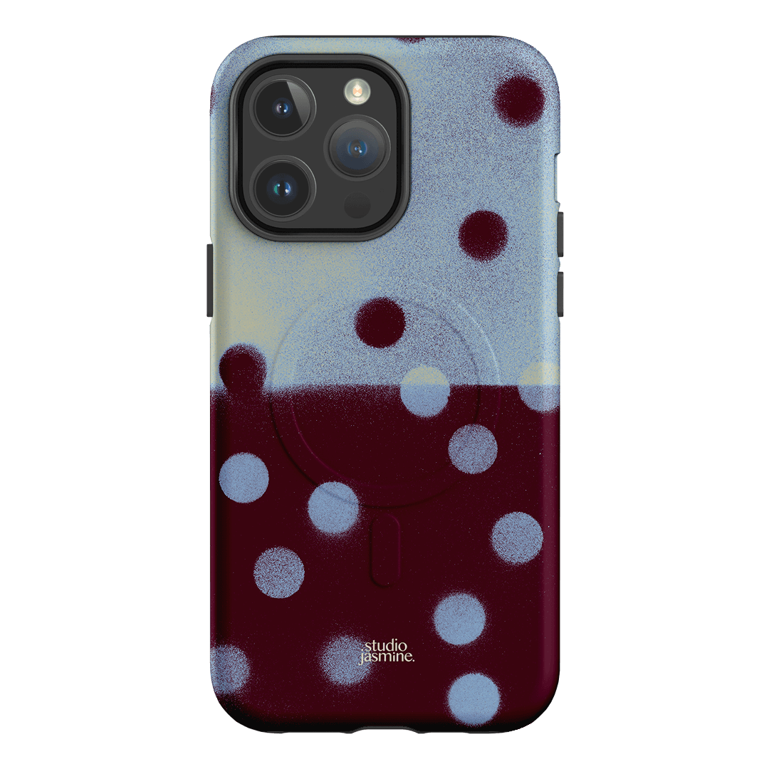Plum Polka Dot