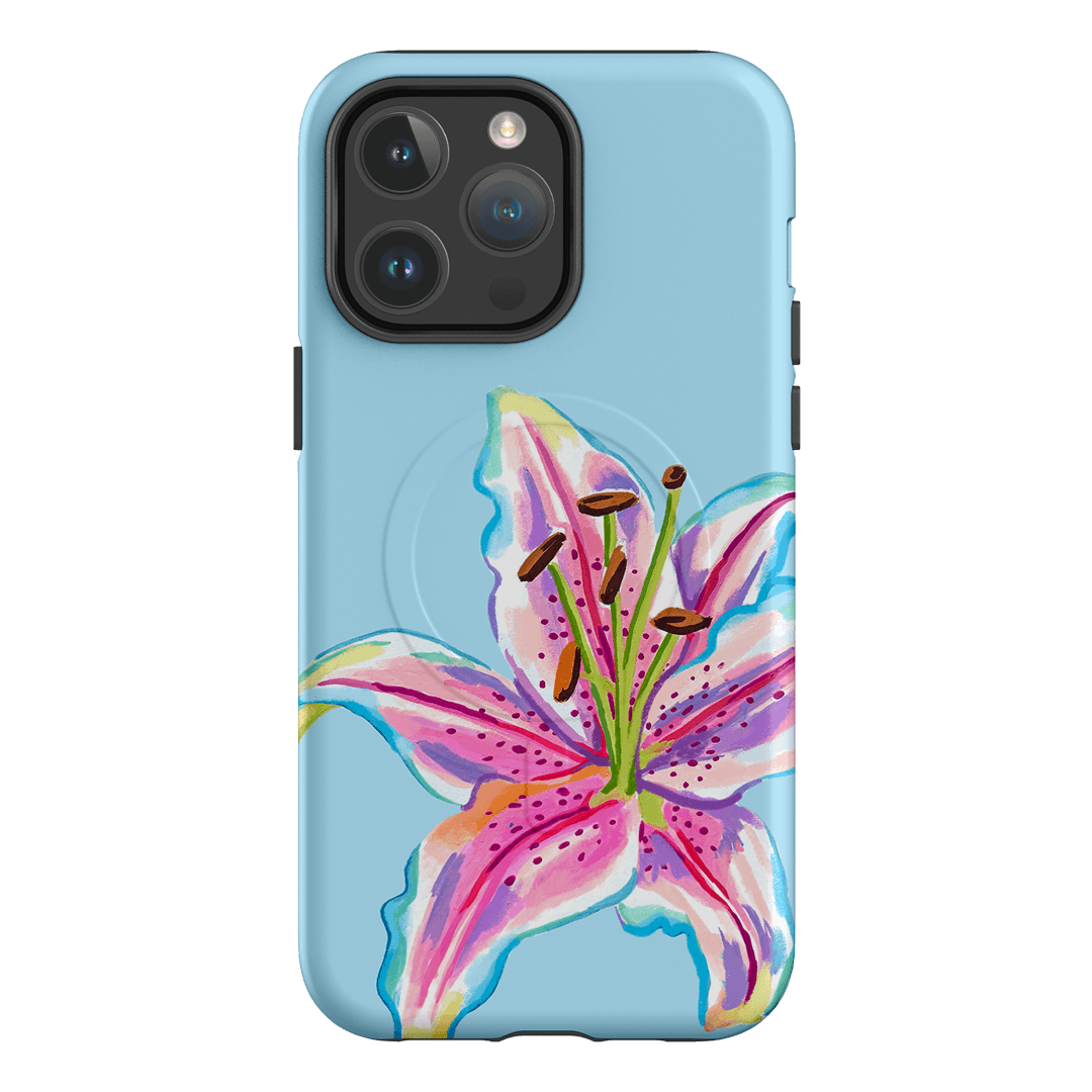 Sky Lily Printed Phone Cases iPhone 14 Pro Max / Armoured MagSafe by Femke Studio - The Dairy