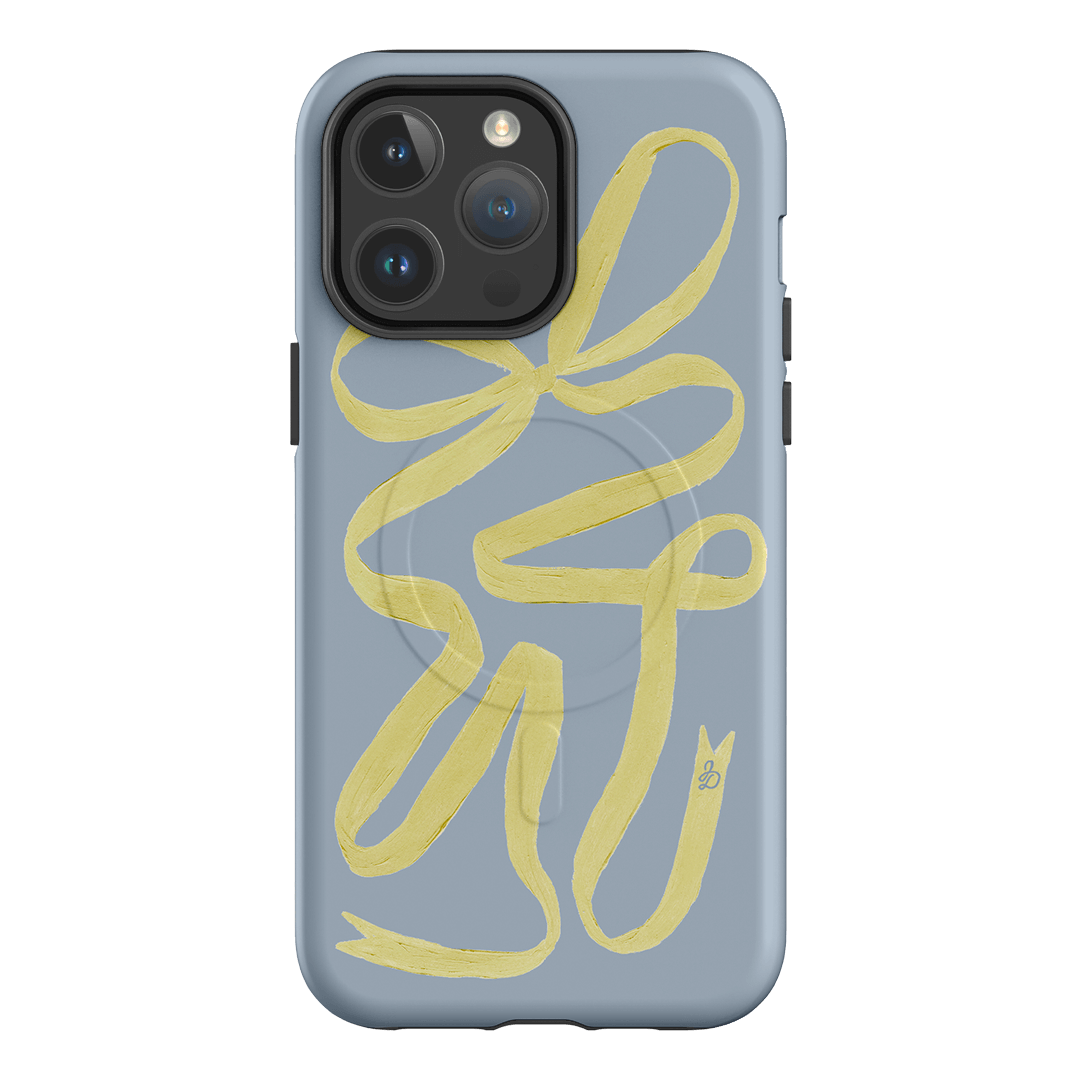 Sorbet Ribbon Printed Phone Cases iPhone 14 Pro Max / Armoured MagSafe by Jasmine Dowling - The Dairy