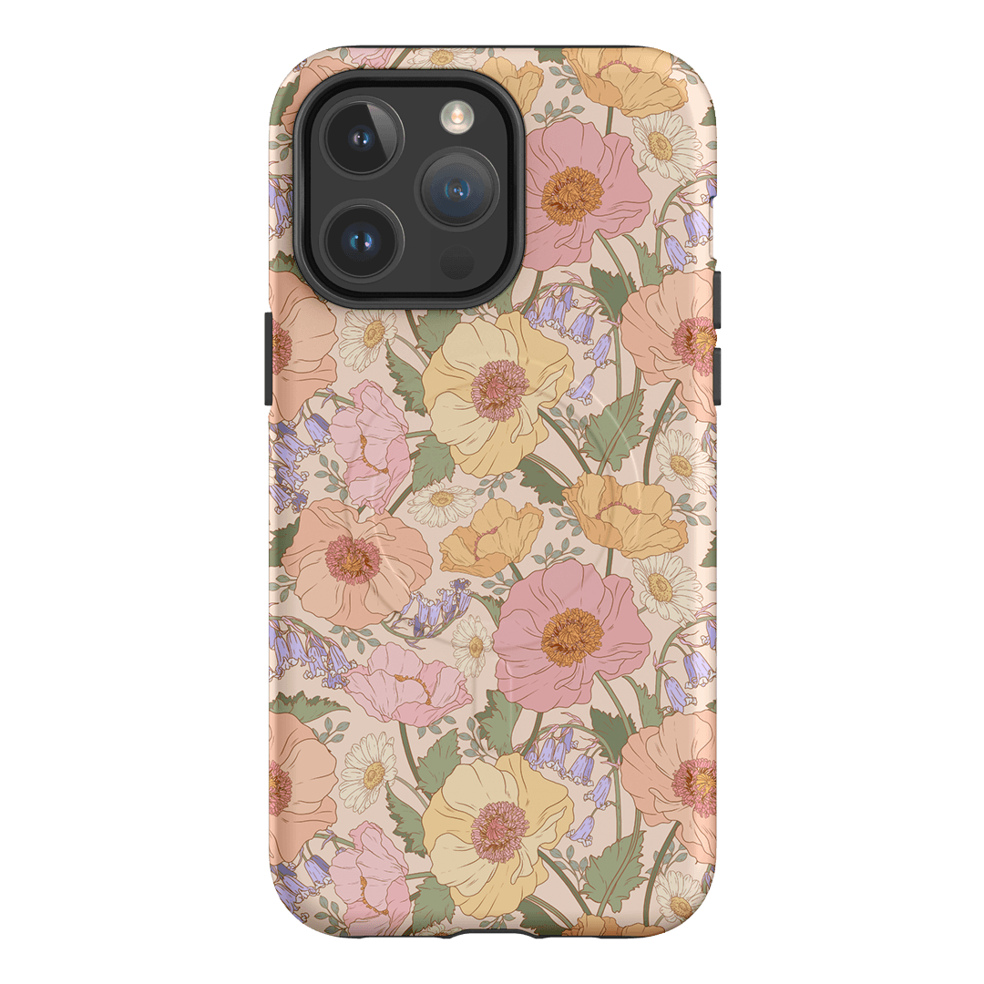 Spring Poppy Printed Phone Cases iPhone 14 Pro Max / Armoured MagSafe by Kasiags Art - The Dairy