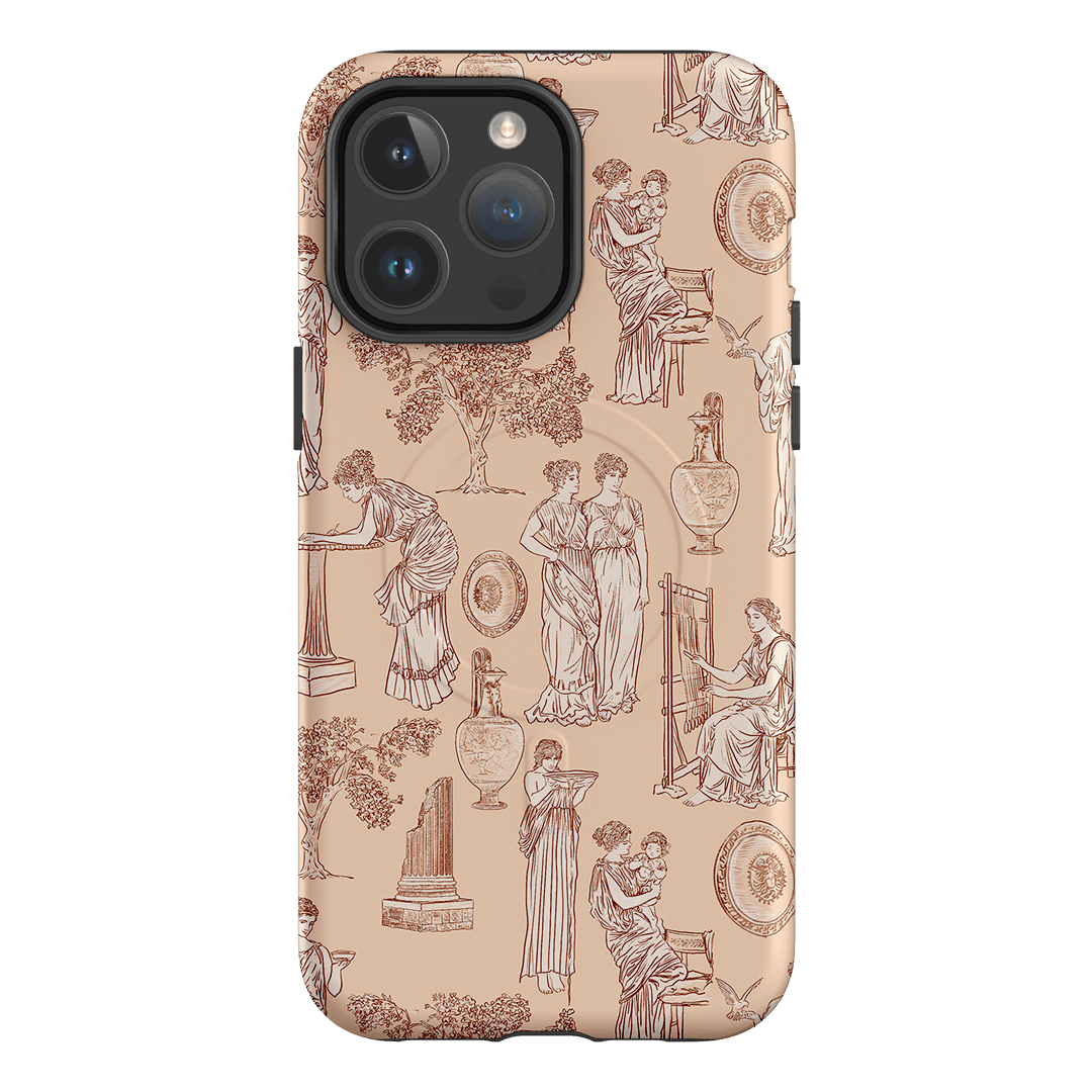 Symposium Rosewater Printed Phone Cases iPhone 14 Pro Max / Armoured MagSafe by Veronica Tucker - The Dairy