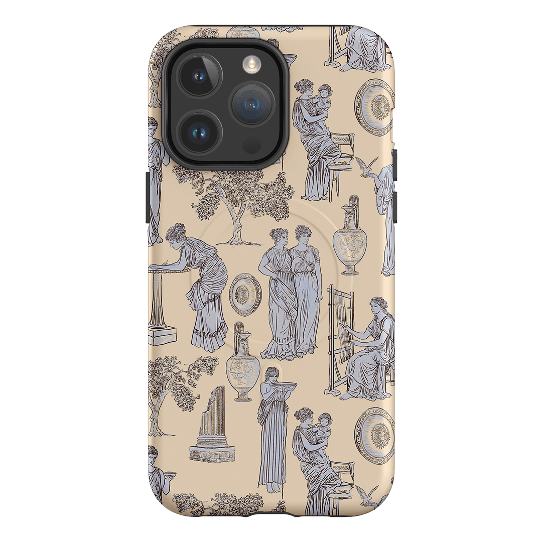 Symposium Alabaster Printed Phone Cases iPhone 14 Pro Max / Armoured MagSafe by Veronica Tucker - The Dairy