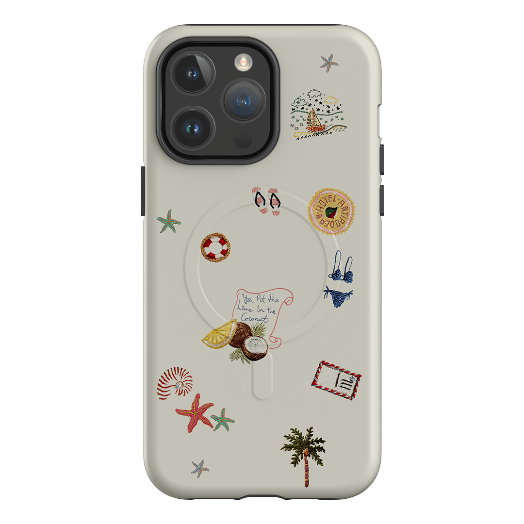 Vacay All Day Cream Printed Phone Cases by Antipodean - The Dairy