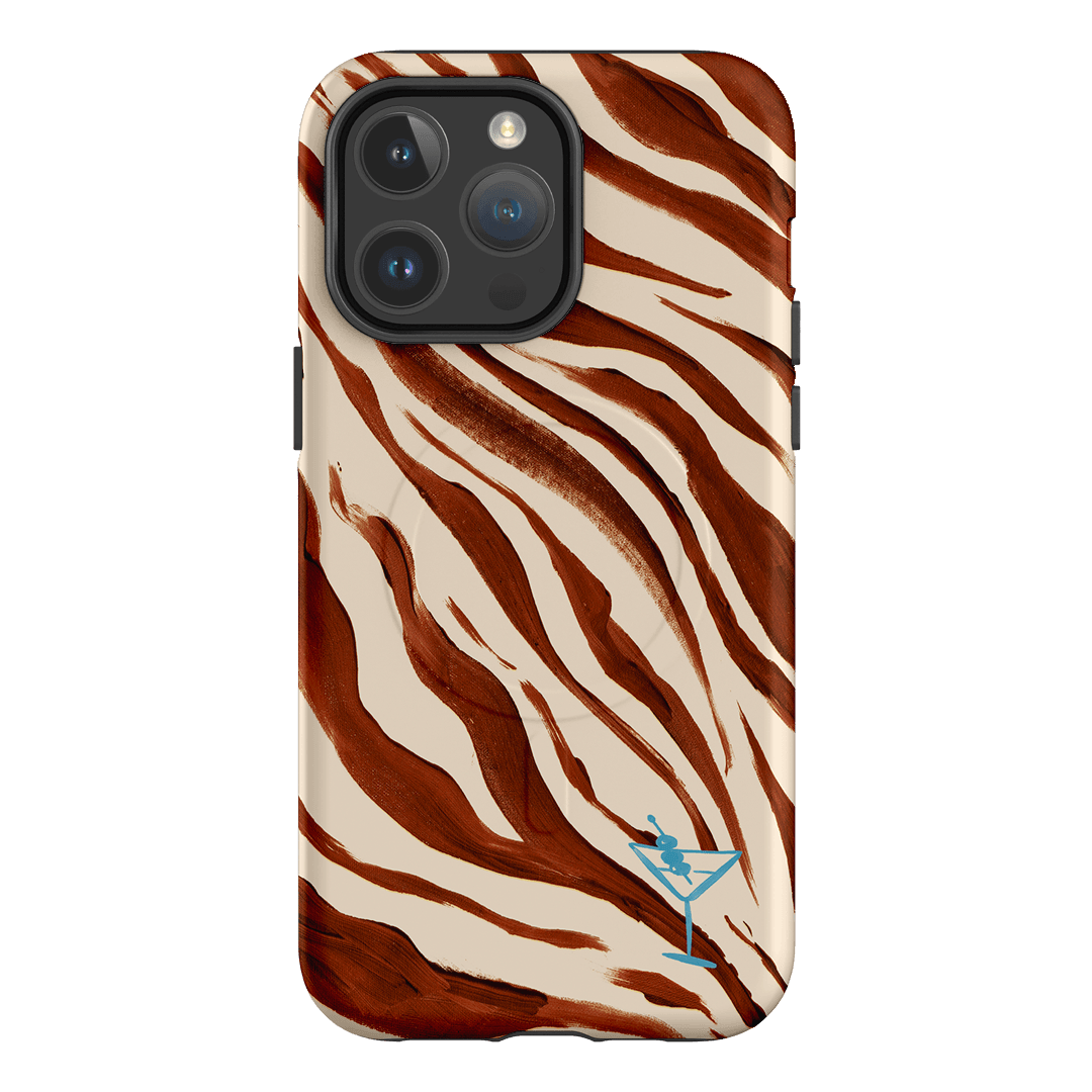 Zebra Tini Printed Phone Cases iPhone 14 Pro Max / Armoured MagSafe by Charlie Taylor - The Dairy