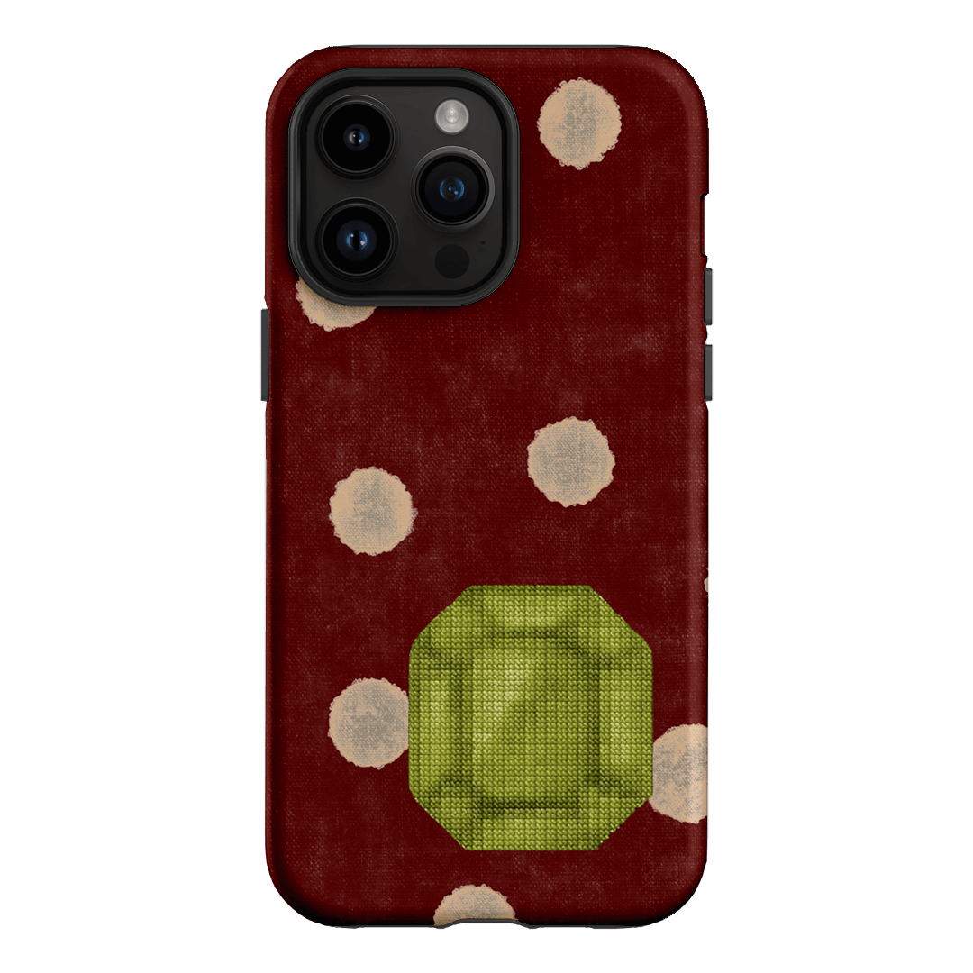 August Peridot Printed Phone Cases iPhone 14 Pro Max / Armoured by Joiana - The Dairy