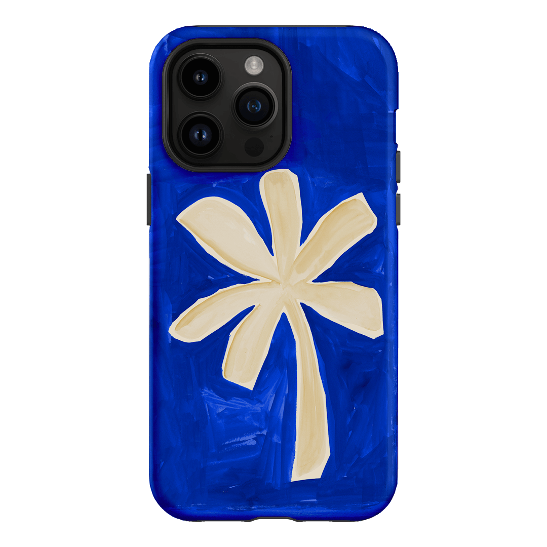 Bleu Palm Printed Phone Cases iPhone 14 Pro Max / Armoured by Charlie Taylor - The Dairy