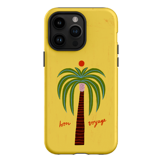 Bon Voyage Yellow Printed Phone Cases iPhone 14 Pro Max / Armoured by Marie Fauritte - The Dairy