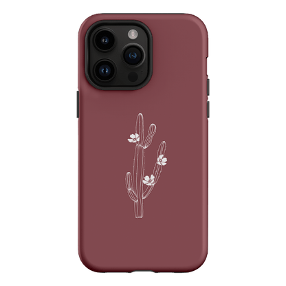 Cactus Flower Printed Phone Cases iPhone 14 Pro Max / Armoured by Typoflora - The Dairy