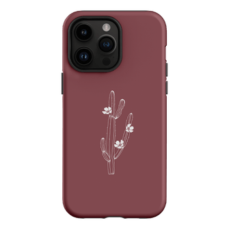 Cactus Flower Printed Phone Cases iPhone 14 Pro Max / Armoured by Typoflora - The Dairy