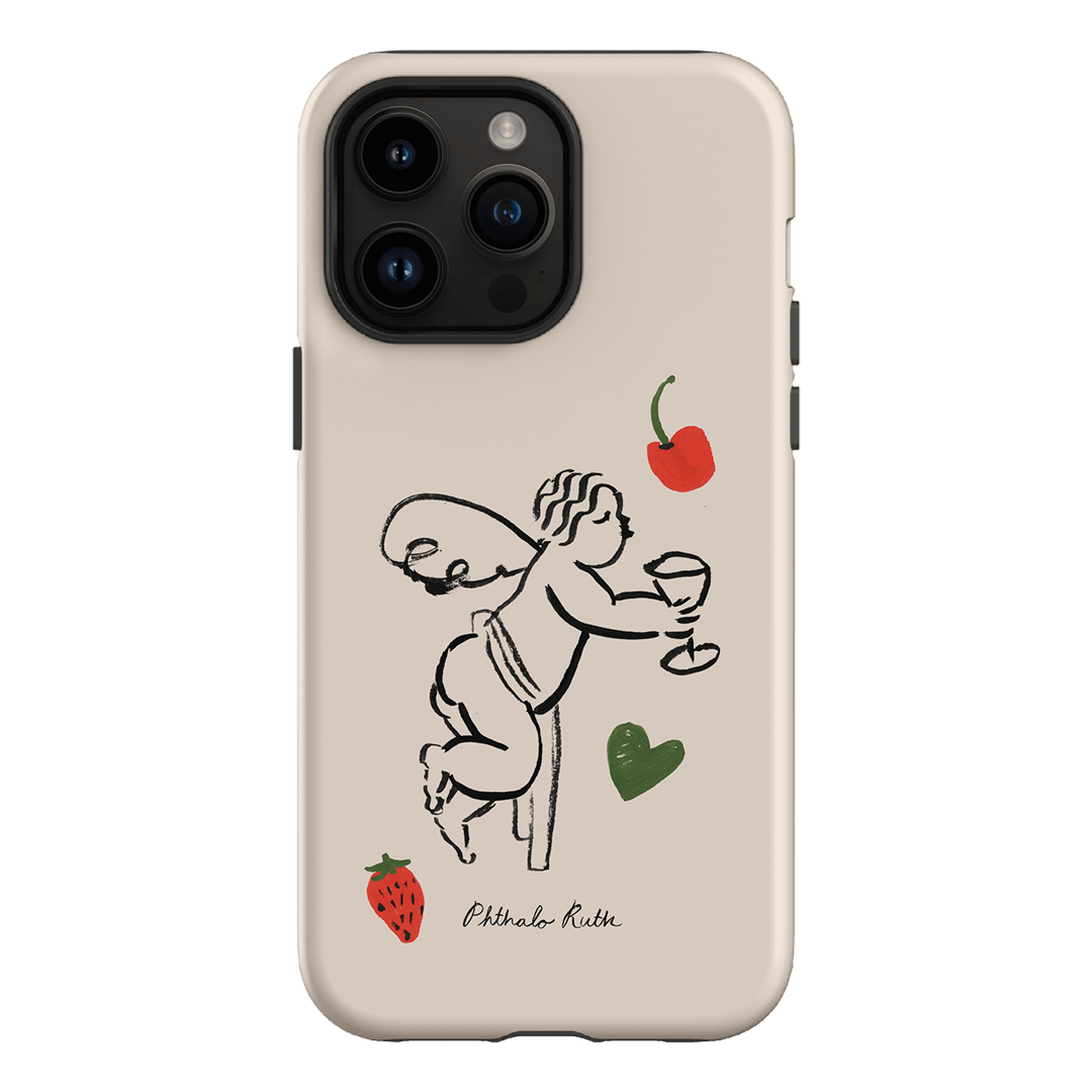 Cherub Printed Phone Cases iPhone 14 Pro Max / Armoured by Phthalo Ruth - The Dairy