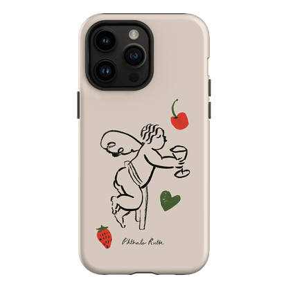 Cherub Printed Phone Cases iPhone 14 Pro Max / Armoured by Phthalo Ruth - The Dairy