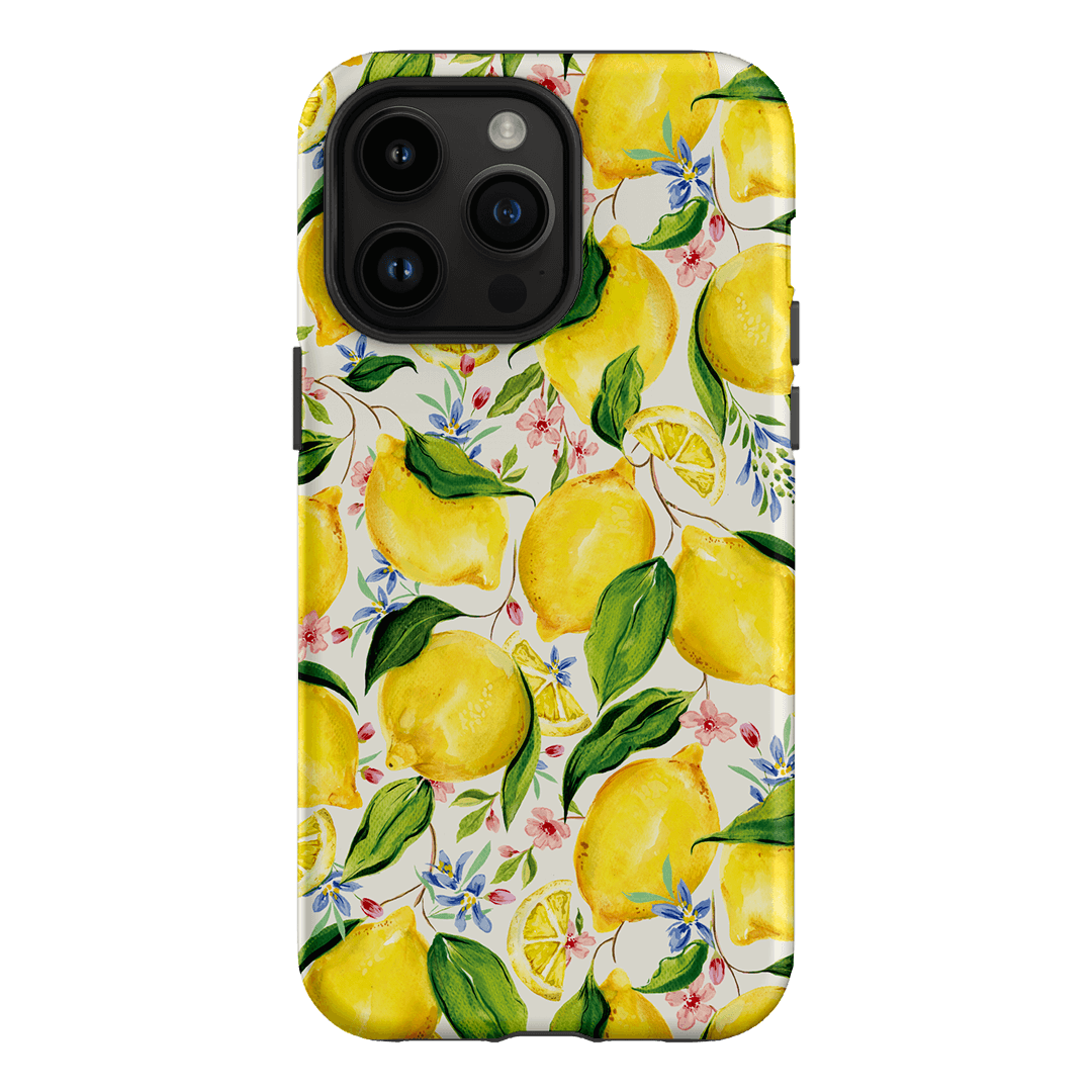 Citrus Lemon Printed Phone Cases iPhone 14 Pro Max / Armoured by Ellie Mae - The Dairy