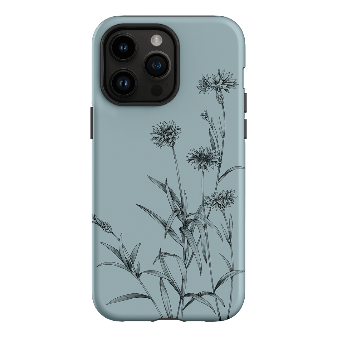 Cornflowers Study Printed Phone Cases iPhone 14 Pro Max / Armoured by Typoflora - The Dairy
