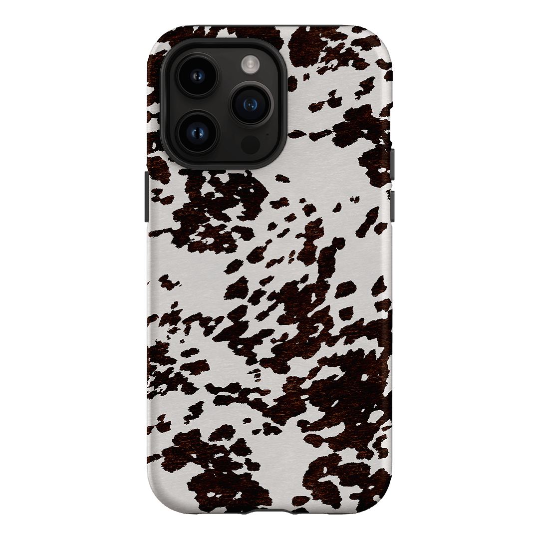 Cowhide Charm Printed Phone Cases iPhone 14 Pro Max / Armoured by The Dairy - The Dairy