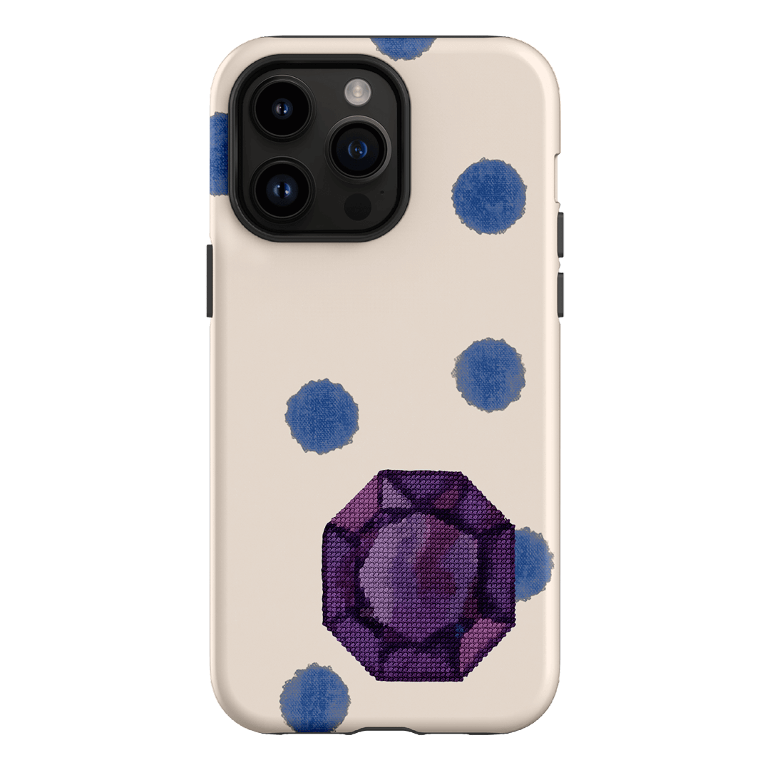 February Amethyst Printed Phone Cases iPhone 14 Pro Max / Armoured by Joiana - The Dairy