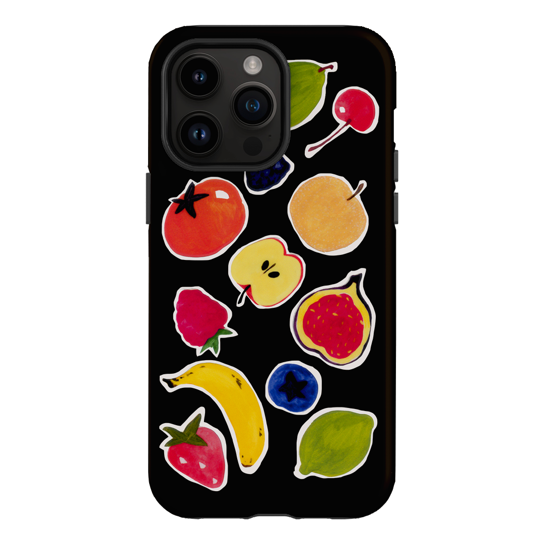 Fruit Stickers Printed Phone Cases iPhone 14 Pro Max / Armoured by Studio Bon - The Dairy