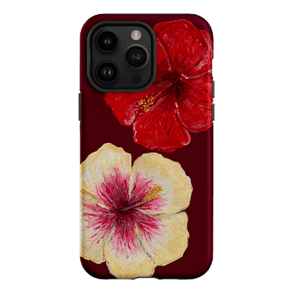 Hibiscus Flower Printed Phone Cases iPhone 14 Pro Max / Armoured by BG. Studio - The Dairy