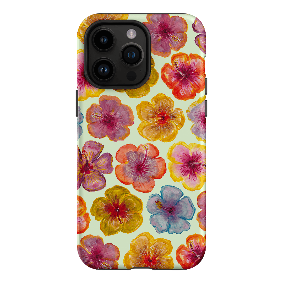 Hibiscus Holiday Sorbet Printed Phone Cases iPhone 14 Pro Max / Armoured by BG. Studio - The Dairy
