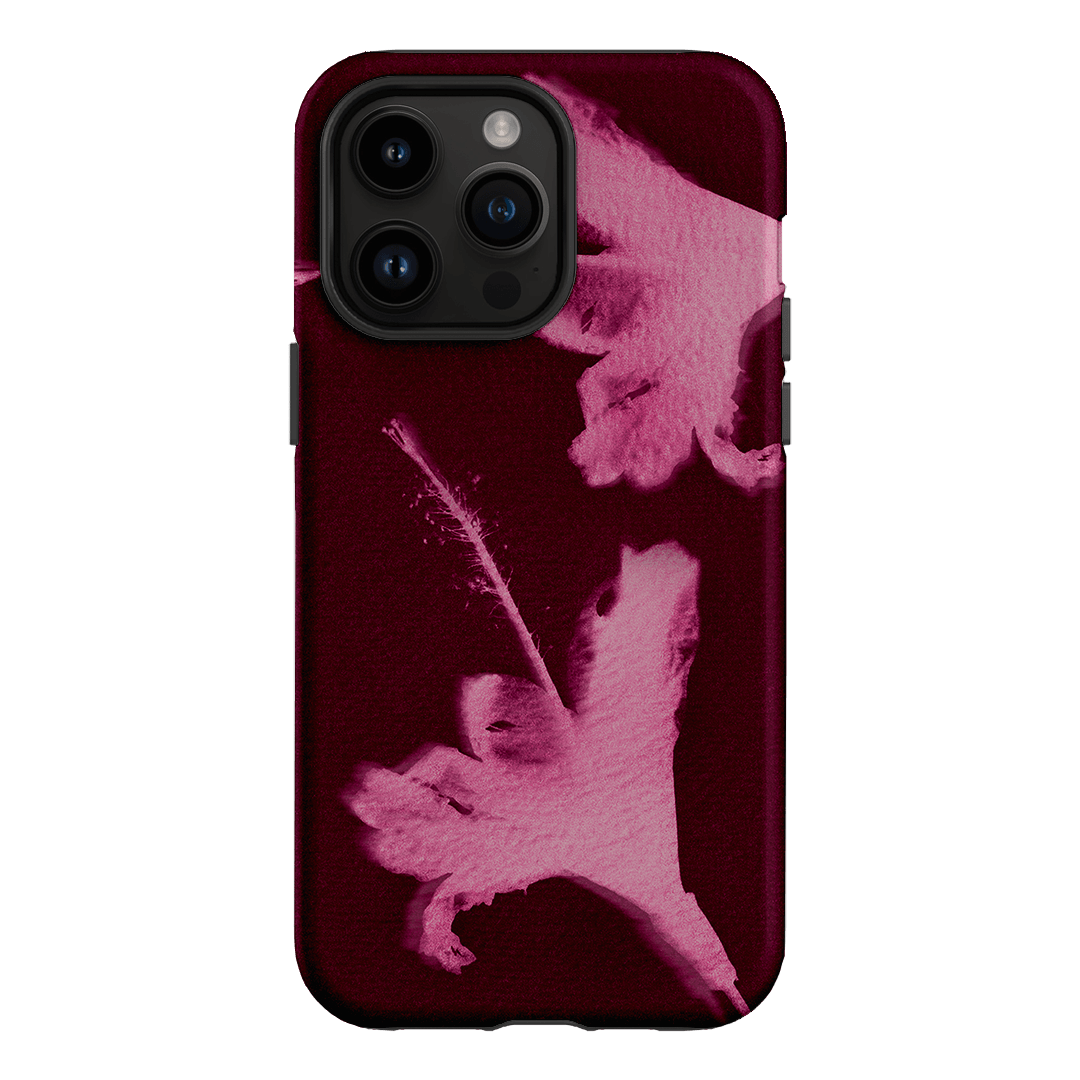 Hibiscus Glow Printed Phone Cases iPhone 14 Pro Max / Armoured by Sally Hungerford - The Dairy
