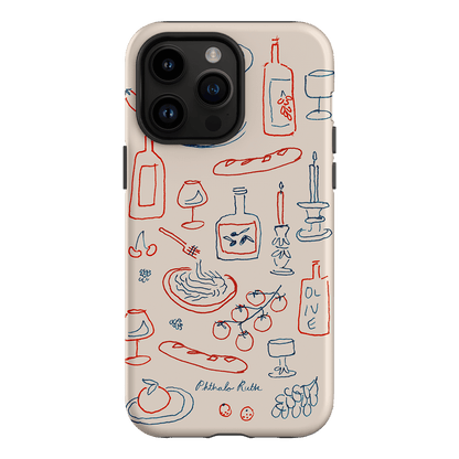 Italian Fare Printed Phone Cases iPhone 14 Pro Max / Armoured by Phthalo Ruth - The Dairy