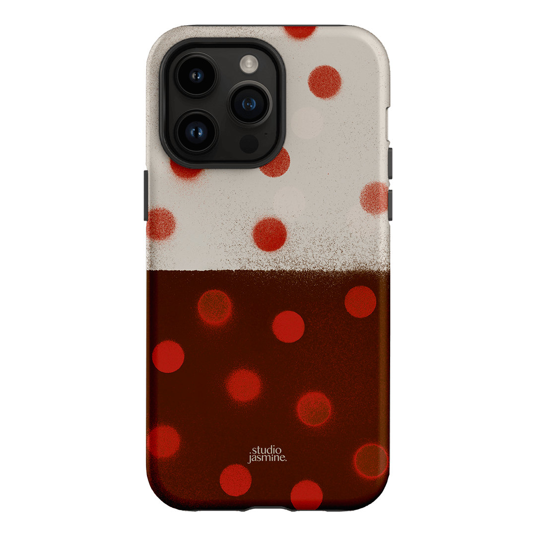 Ladybug Polka Dot Printed Phone Cases iPhone 14 Pro Max / Armoured by Jasmine Dowling - The Dairy