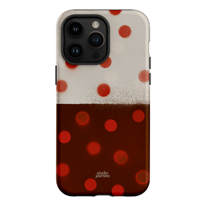 Ladybug Polka Dot Printed Phone Cases iPhone 14 Pro Max / Armoured by Jasmine Dowling - The Dairy