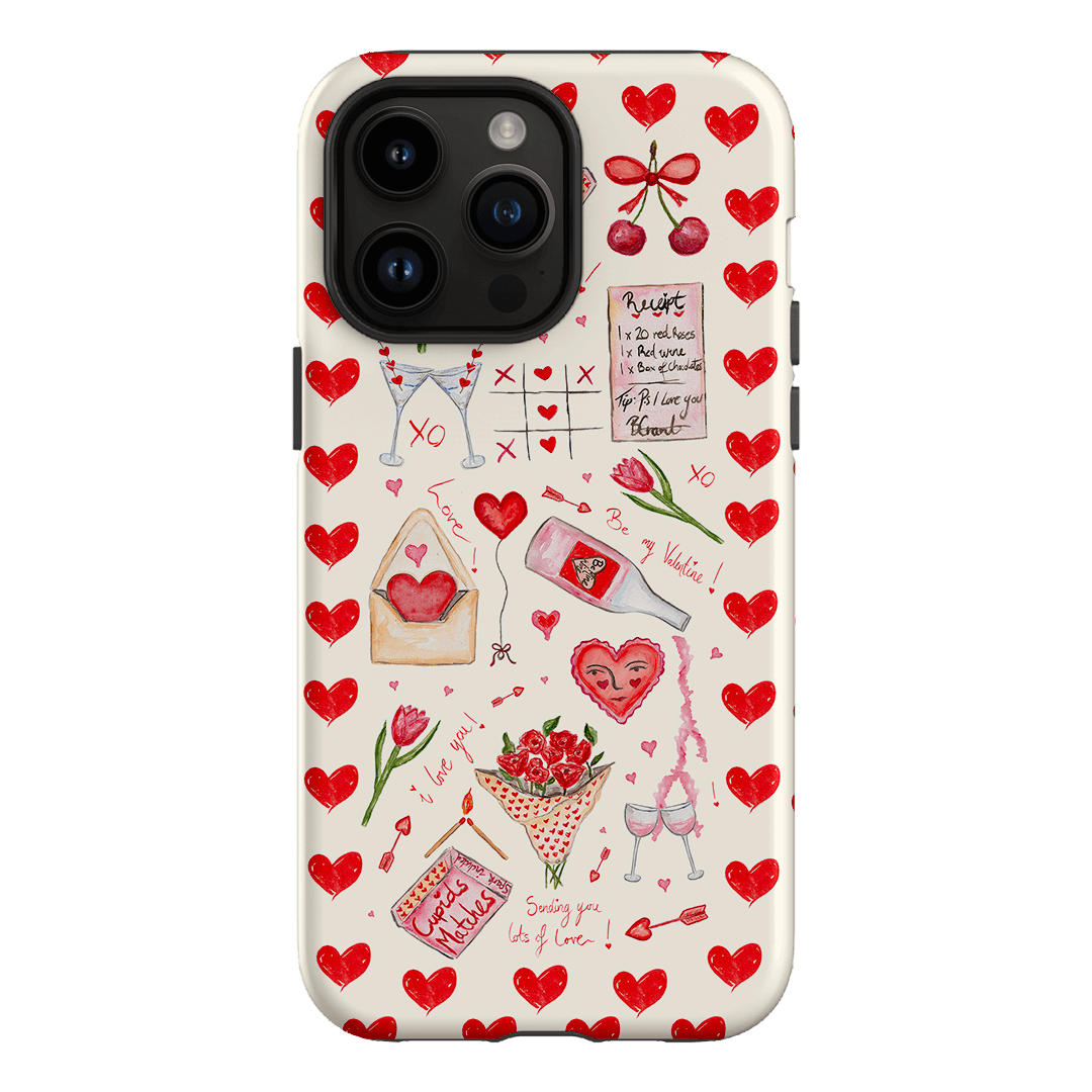 Love Note Printed Phone Cases iPhone 14 Pro Max / Armoured by BG. Studio - The Dairy