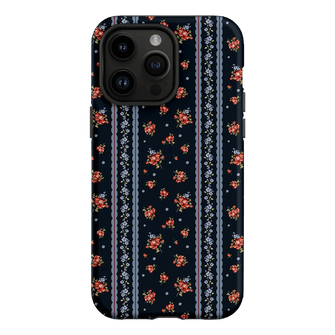 Midnight Stripe Printed Phone Cases iPhone 14 Pro Max / Armoured by Kasiags Art - The Dairy