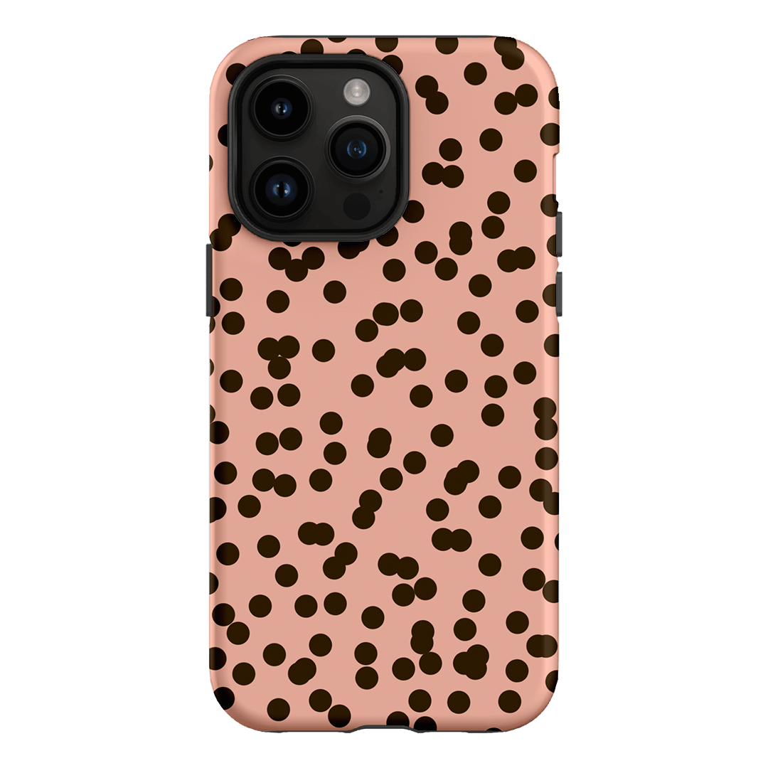 Mini Confetti Pink Chocolate Printed Phone Cases iPhone 14 Pro Max / Armoured by Veronica Tucker - The Dairy