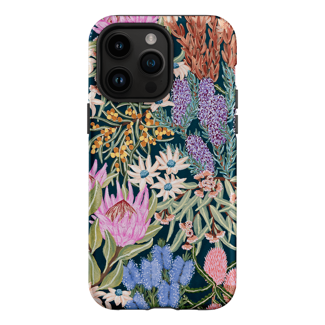 Moonlit Floral Printed Phone Cases iPhone 14 Pro Max / Armoured by Amy Gibbs - The Dairy