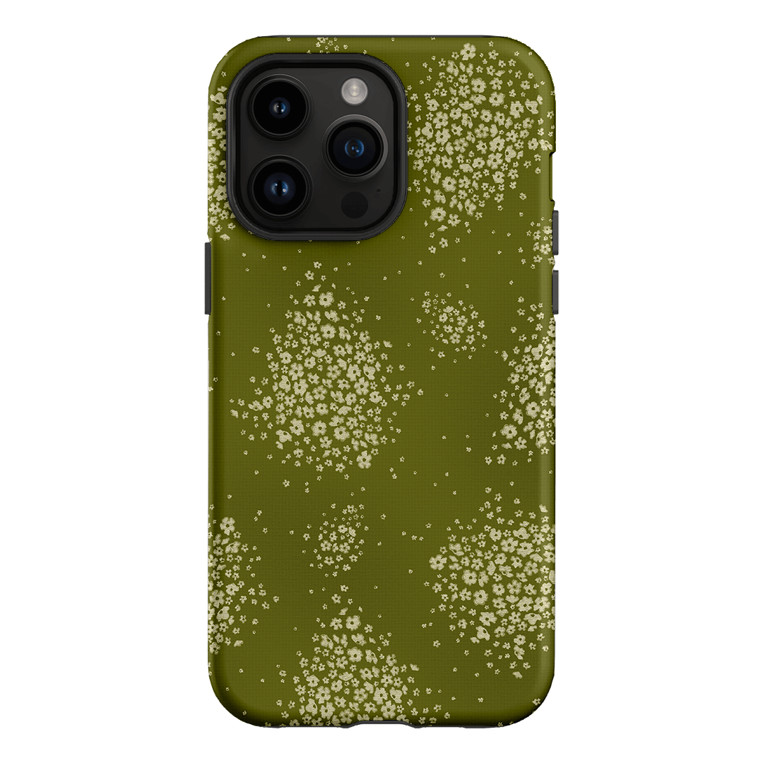 Olive Bloom Printed Phone Cases iPhone 14 Pro Max / Armoured by Veronica Tucker - The Dairy