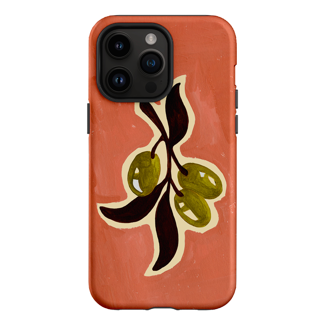 Olives Printed Phone Cases iPhone 14 Pro Max / Armoured by Studio Bon - The Dairy