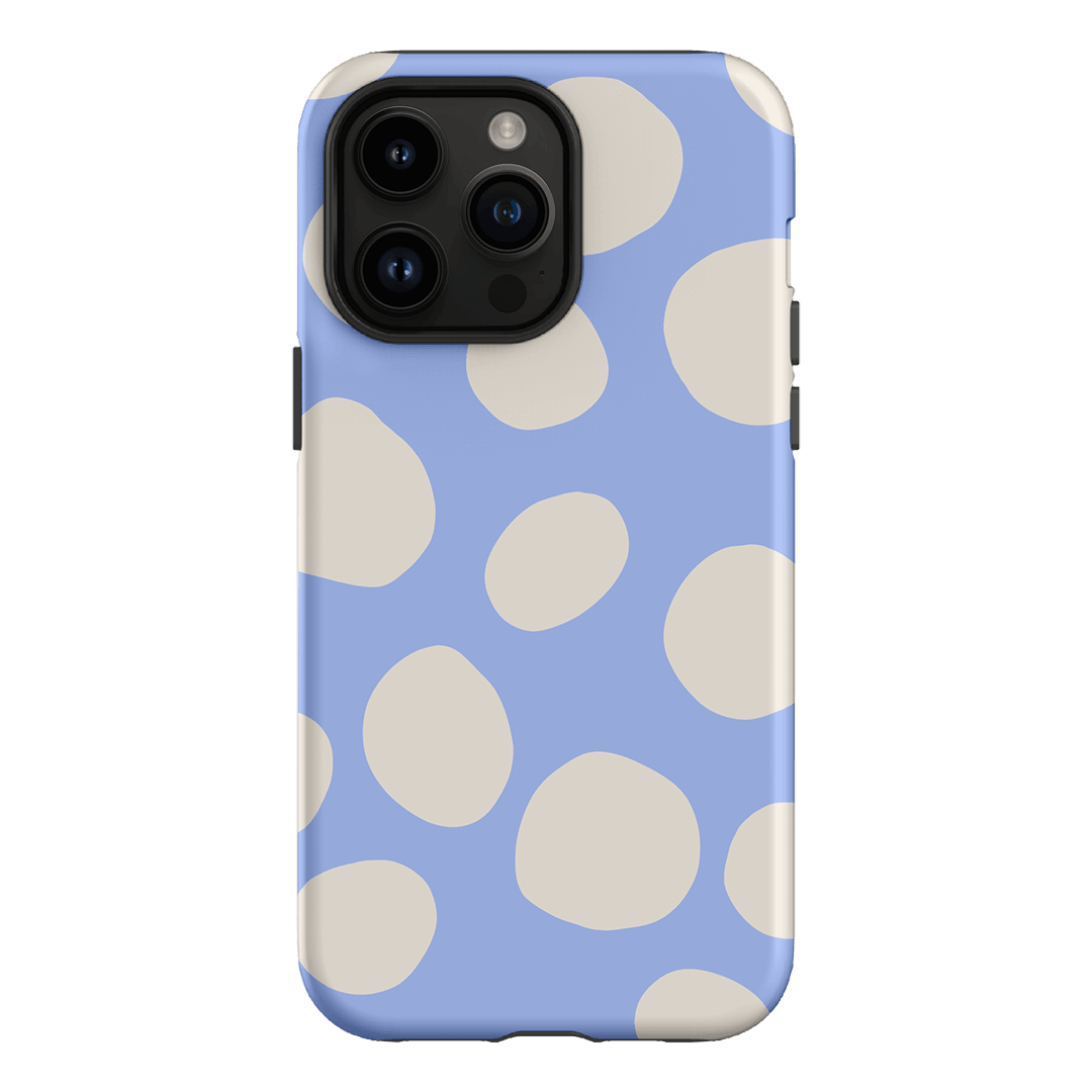 Pebbles Periwinkle Salt Printed Phone Cases iPhone 14 Pro Max / Armoured by Veronica Tucker - The Dairy