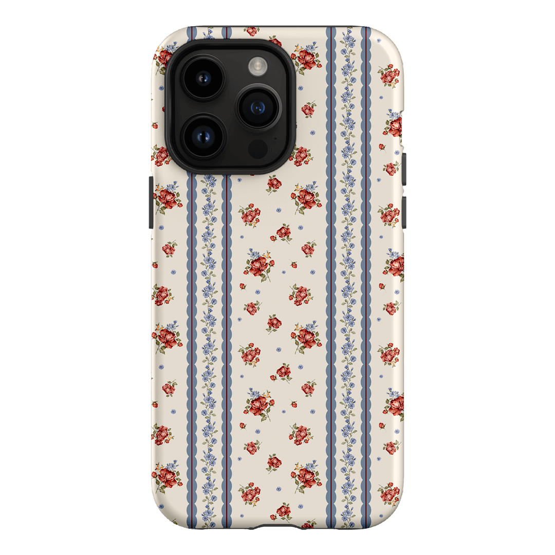 Rose Stripe Printed Phone Cases iPhone 14 Pro Max / Armoured by Kasiags Art - The Dairy