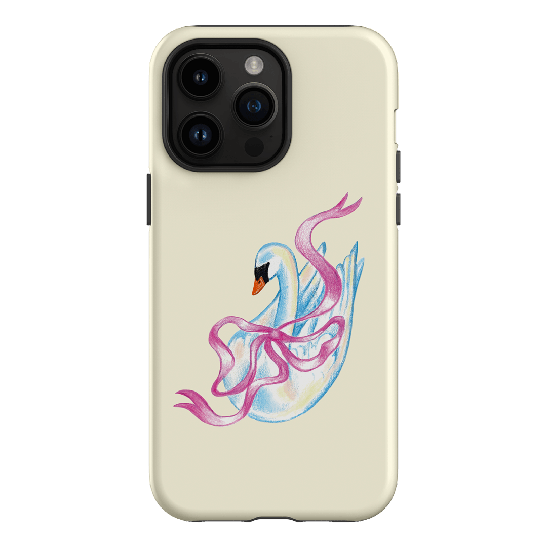 Satin Swan Printed Phone Cases iPhone 14 Pro Max / Armoured by Femke Studio - The Dairy