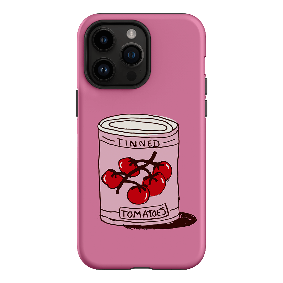 Saucy Pink Printed Phone Cases iPhone 14 Pro Max / Armoured by The Dairy - The Dairy