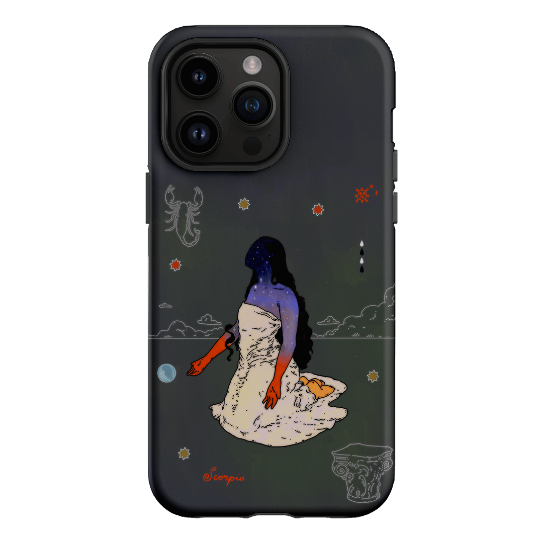 Scorpio Season Printed Phone Cases iPhone 14 Pro Max / Armoured by Easty Beasty - The Dairy